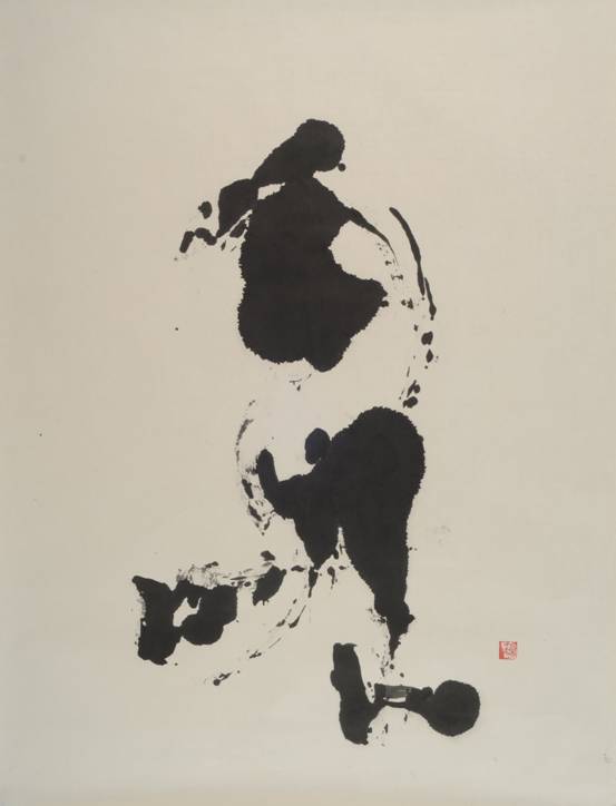 汉字幻象:自在,120x97cm,2014年1月