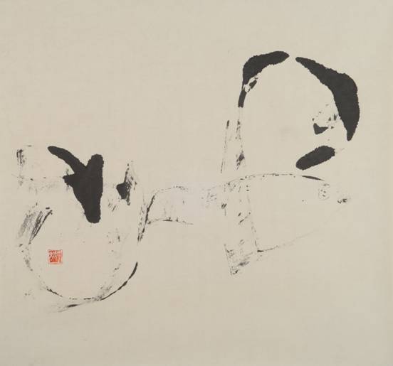 汉字幻象:无明,69x68cm,2013年8月