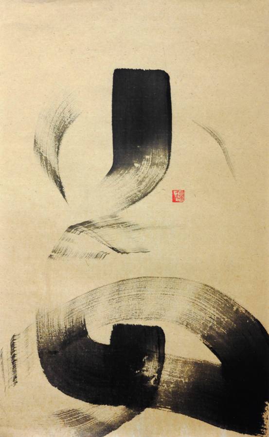 顿子斌,书法幻线,少女NO.2,77x47cm,2013年10月
